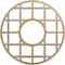 Ekena Millwork O'Neal Wood Fretwork Pierced Ceiling Medallion, Hickory, 26"OD x 9 1/2"ID x 3/8"T CMWP26X26X0375ONHI - alternate 1